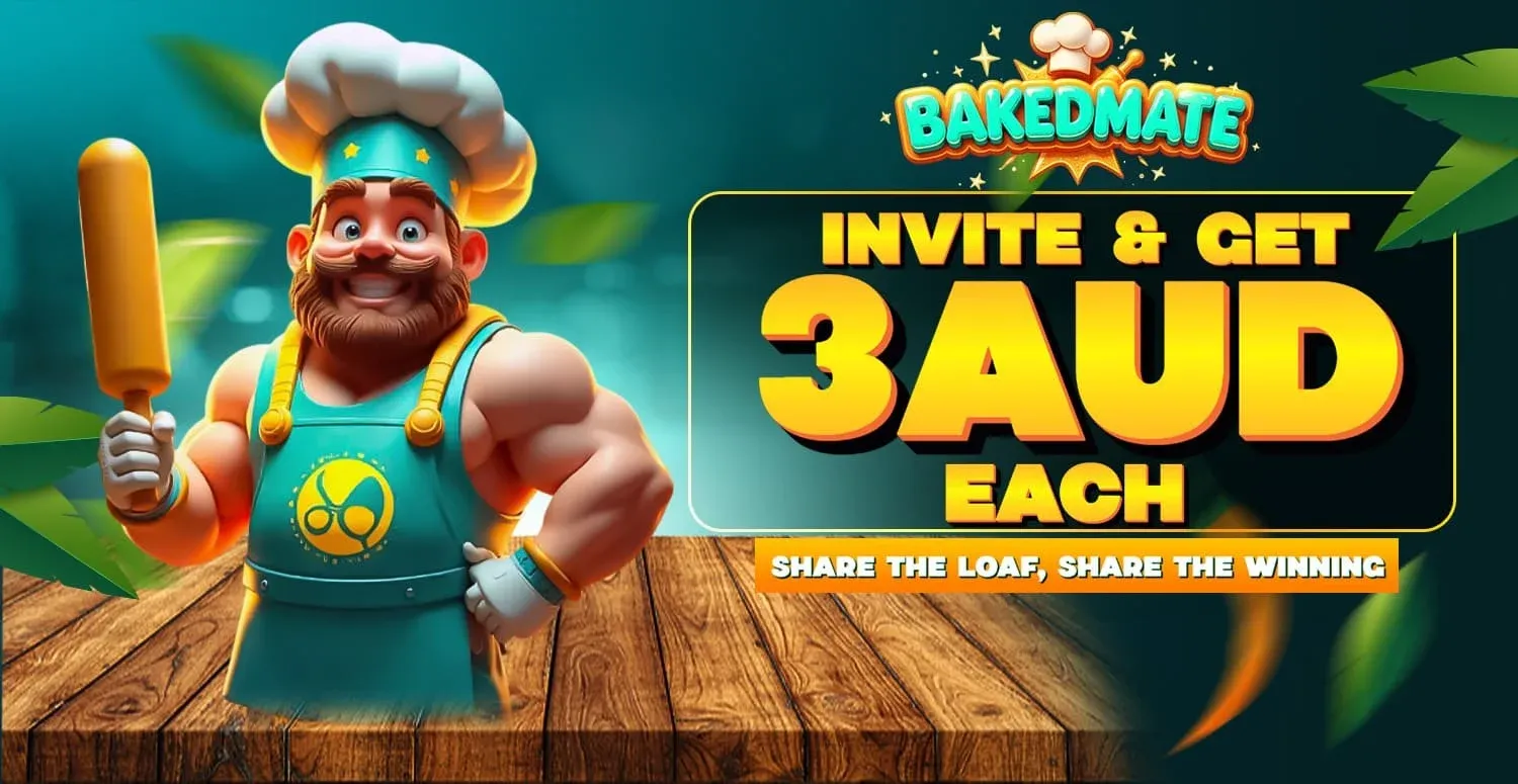 Invite friends and get 3 AUD each promotion